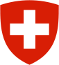 Drapeau et armoiries de la Suisse